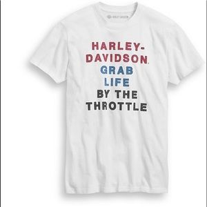 Harley Davidson Garage Collection White Men’s Tee-shirt Large